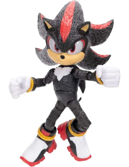 Shadow 13 cm Articulated Figure – Official Sonic 3 Toy JAK42404I Jakks Pacific | Futurartshop.com