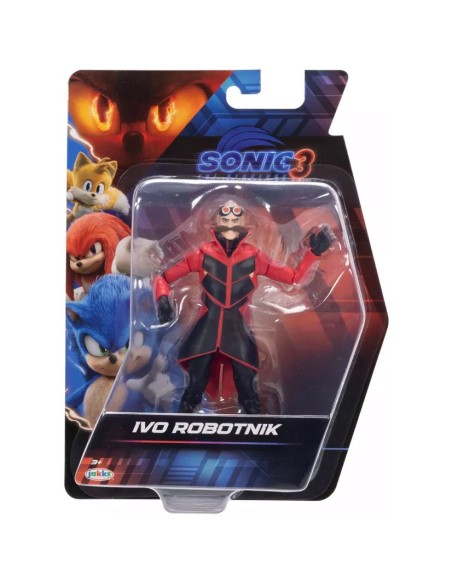 Dr. Robotnik 13 cm Articulated Figure – Sonic 3 Official JAK42398 Jakks Pacific | Futurartshop.com