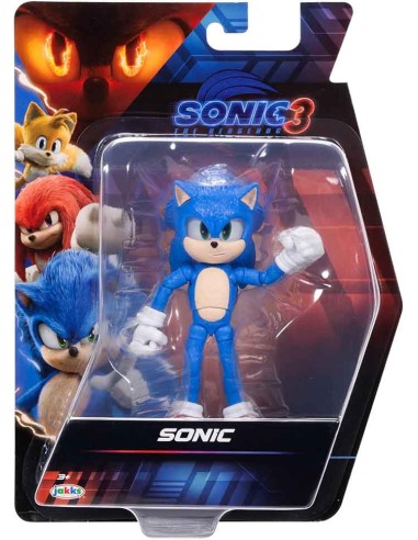 Sonic Articolato 13 cm – Action Figure Sonic 3 Ufficiale JAK42397 Jakks Pacific | Futurartshop.com