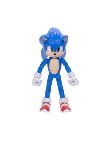 Sonic 13 cm Articulated Figure – Official Sonic 3 Toy JAK42397 Jakks Pacific | Futurartshop.com