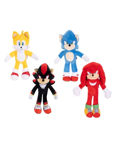 Set 8 Peluche Sonic 3 Movie 23 cm – Modelli Assortiti da Collezione JAK424674-IMB Jakks Pacific | Futurartshop.com