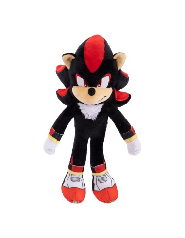 Peluche Shadow 23 cm – Sonic 3 Movie Ufficiale da Collezione JAK42473 Jakks Pacific | Futurartshop.com