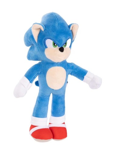 Peluche Sonic 23 cm – Sonic 3 Movie Ufficiale da Collezione JAK42468 Jakks Pacific | Futurartshop.com