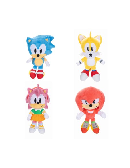 Sonic 3 Movie Plush Set 8 pcs 23 cm – Wave 11 Assorted Models JAK423224-IMB Jakks Pacific | Futurartshop.com