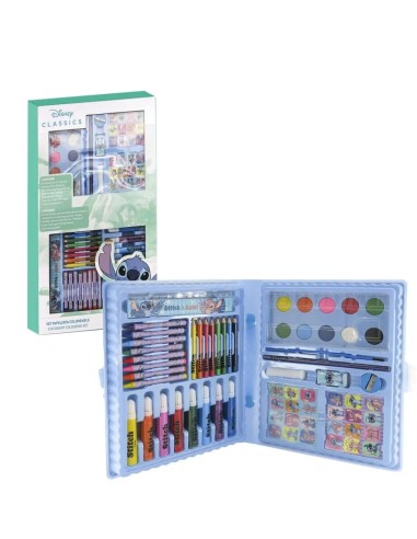 Disney STITCH Colouring Stationery Case – Original Set CER2700001781 Cerdà | Futurartshop.com