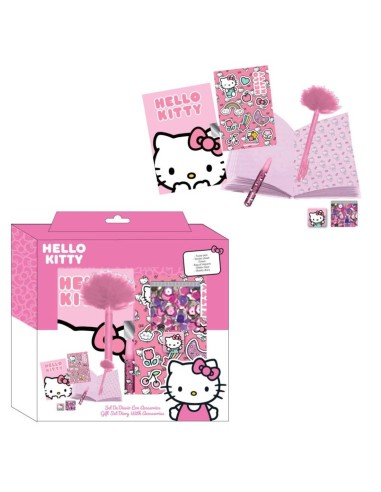 Set Cartoleria HELLO KITTY 6 Pezzi con Diario e Accessori CER2700001763 Cerdà | Futurartshop.com