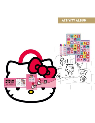 HELLO KITTY Activity Book – Fun & Colouring Album CER2700001793 Cerdà | Futurartshop.com