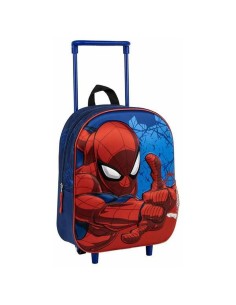 SPIDERMAN 3D Trolley Backpack – Marvel Kids School Bag CER2100006181 Cerdà | Futurartshop.com