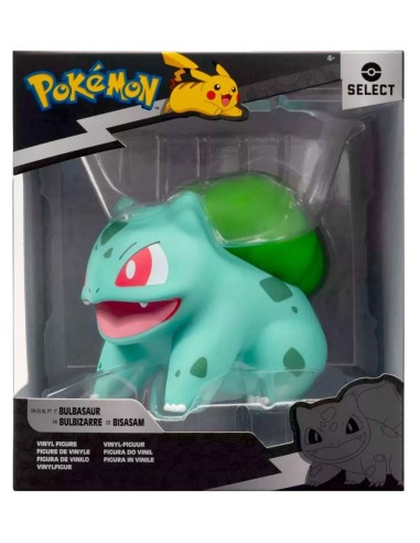 Pokémon SELECT Vinyl Figure Bulbasaur 12cm – Collectible RETPK82500 Jazwares | Futurartshop.com