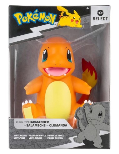 Pokémon SELECT Vinyl Figure Charmander 12cm – Collectible RETPK082800 Jazwares | Futurartshop.com