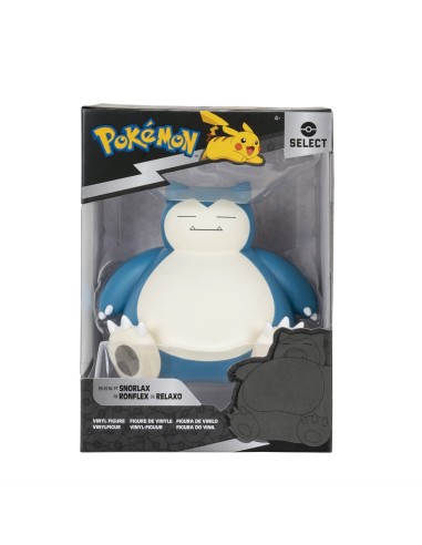 Pokémon SELECT Vinyl Figure Snorlax 12cm – Collectible RETPK082900 Jazwares | Futurartshop.com