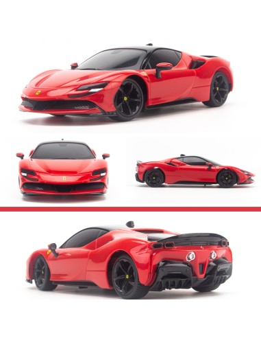 FERRARI SF90 Stradale RC Car 1:24 – Official Model BUR82334 Burago | Futurartshop.com