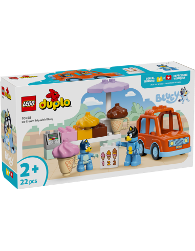 LEGO Duplo Bluey 10458 – Ice Cream Shop Visit Set LEG6526204 Lego | Futurartshop.com