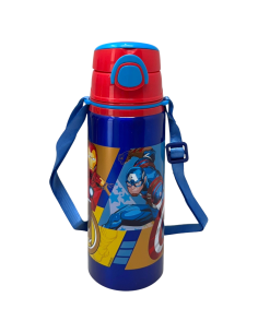 Borraccia Pop-Up in Alluminio 730 ml AVENGERS – Con Tracolla Marvel EOL80158 Stor | Futurartshop.com
