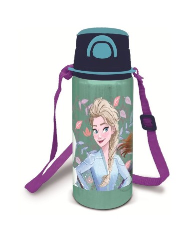 FROZEN Aluminum Pop-Up Bottle 730ml – With Strap Disney EOL81058 Stor | Futurartshop.com
