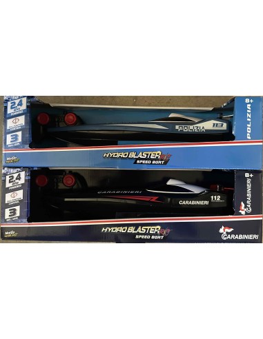 Barca Hydro Blaster Radiocomandata – Polizia e Carabinieri BUR6701 Burago | Futurartshop.com