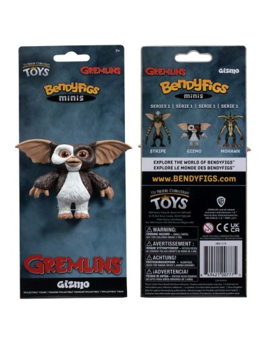 GIZMO Mini BendyFigs – Gremlins Collectible by Noble COSNN1175 The Noble Collection | Futurartshop.com