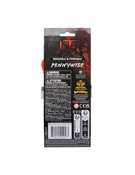 Action Figure PENNYWISE BendyFigs – IT Horror by Noble 18 cm COS01057 The Noble Collection | Futurartshop.com