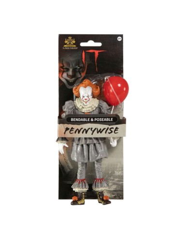Action Figure PENNYWISE BendyFigs – IT Horror by Noble 18 cm COS01057 The Noble Collection | Futurartshop.com