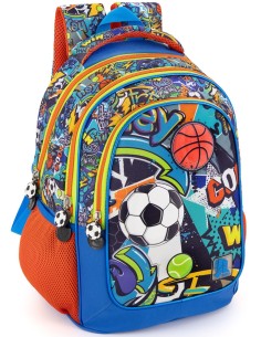 Zaino Multi Round JULIAN ROSS – Scuola Media e Tempo Libero 4M43896 Julian Ross | Futurartshop.com