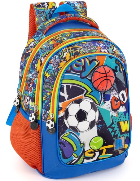 Zaino Multi Round JULIAN ROSS – Scuola Media e Tempo Libero 4M43896 Julian Ross | Futurartshop.com