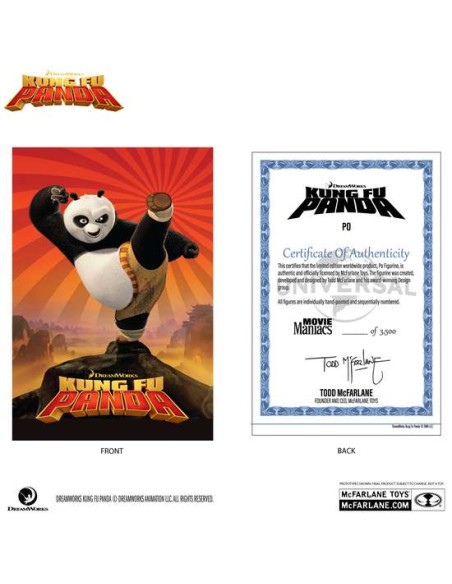 Movie Maniacs – Kung Fu Panda Action Figure – Po Collectible COS14081  | Futurartshop.com