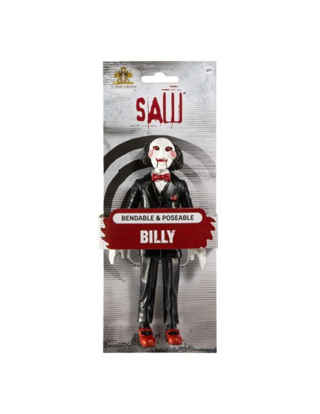 SAW – Billy Puppet BendyFigs Figure – Official Horror Collectible COS01058 The Noble Collection | Futurartshop.com
