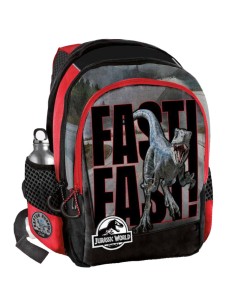 JURASSIC WORLD 3-Compartment School Backpack – Round Shape GIOJU901000 Giochi Preziosi | Futurartshop.com