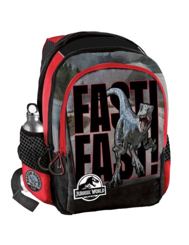 Zaino Scuola 3 Scomparti JURASSIC WORLD – Round Ufficiale GIOJU901000 Giochi Preziosi | Futurartshop.com