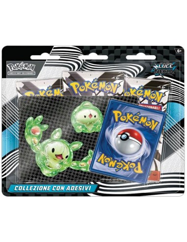 POKÉMON Black Light – 3 Booster Packs + Sticker – Italian GAMPK10128 The Pokémon Company | Futurartshop.com