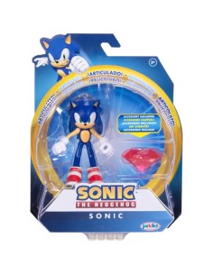 Sonic 10 cm con Diamante Rosso – Personaggio Articolato JAK42979-1 Jakks Pacific | Futurartshop.com