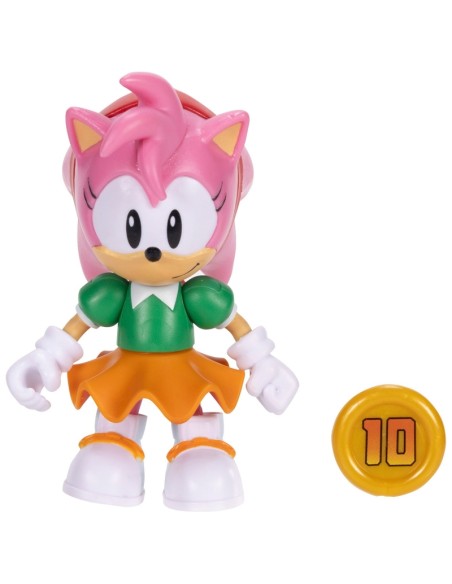 Amy 10 cm Figure – Gold Ring Accessory (Sonic Series) JAK42979-2 Jakks Pacific | Futurartshop.com