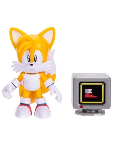 Tails 10 cm Figure – With Monitor Accessory (Sonic) JAK42979-3 Jakks Pacific | Futurartshop.com