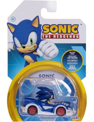Sonic – Veicolo in Metallo 1:64 JAK42324-1 Jakks Pacific | Futurartshop.com