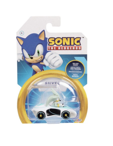 Sonic Silver Lightron – Die-Cast Metal Car 1:64 JAK42324-3 Jakks Pacific | Futurartshop.com