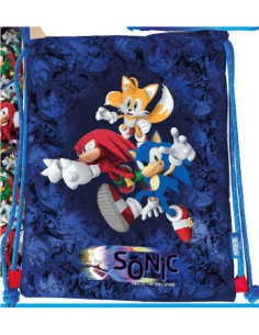 Sacca Zaino Sonic Blu – Ufficiale e Leggera CRG238059 CR Group | Futurartshop.com