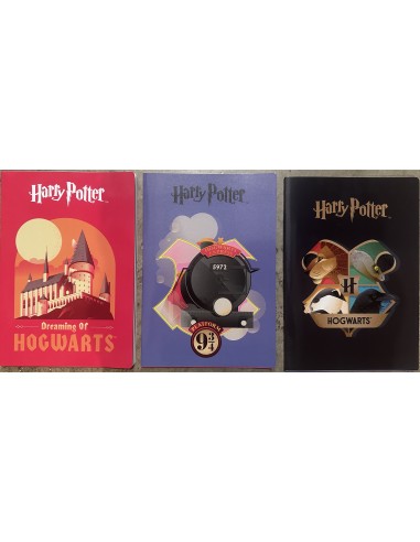 Harry Potter A4 Notebook – Ruled 10MM – 100gsm Paper CRG245016 CR Group | Futurartshop.com