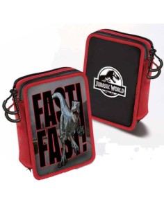 Astuccio 3 Zip Jurassic World – Completo per Scuola GIOJU900000 Giochi Preziosi | Futurartshop.com
