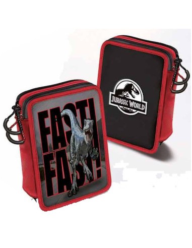 Astuccio 3 Zip Jurassic World – Completo per Scuola GIOJU900000 Giochi Preziosi | Futurartshop.com
