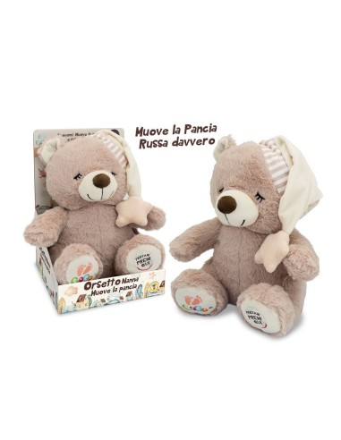 Gogo Sleepy Bear 25 cm – Lights, Sounds, Belly Moves TEO39478 Teorema | Futurartshop.com
