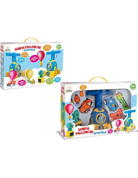 GoGo Balloon Pump Rocket – Space Game for Kids TEO67288 Teorema | Futurartshop.com