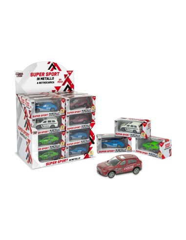 Auto Super Sport in Metallo 1:43 – Modelli Assortiti TEO65206 Teorema | Futurartshop.com