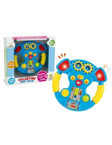 Baby Steering Wheel Toy – Lights & Sounds – 2 Colors TEO80048 Teorema | Futurartshop.com