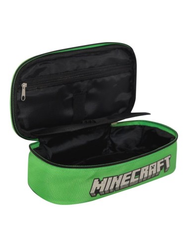Oval Minecraft Pixel Pouch – School Pencil Case & Accessory PAN74366 Panini | Futurartshop.com