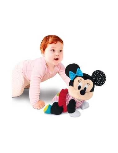 Disney Baby Minnie Gattona Con Me – Peluche Interattivo CLE17992 Clementoni | Futurartshop.com