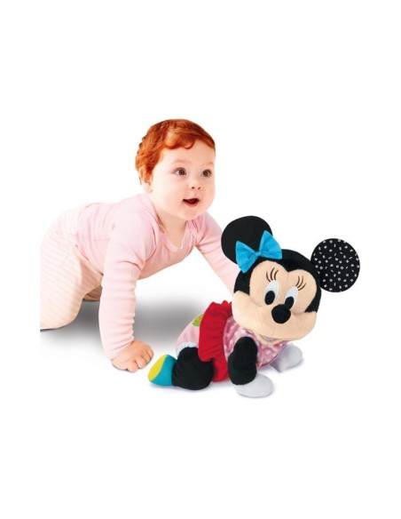 Disney Baby Minnie Gattona Con Me – Peluche Interattivo CLE17992 Clementoni | Futurartshop.com