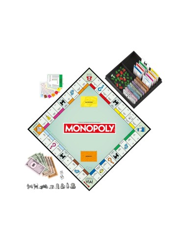 Monopoly Classic Refresh – Hasbro Board Game ITA AGRG00091031 Hasbro | Futurartshop.com