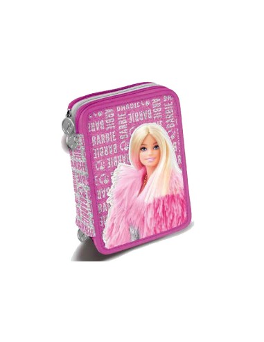 Astuccio 3 Zip Completo Barbie – Set Scuola Bambina GIOBA987000 Giochi Preziosi | Futurartshop.com