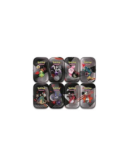 Pokémon Set 8 Mini Tin – Luce Nera e Fuoco Bianco GAMPK10044-1 The Pokémon Company | Futurartshop.com