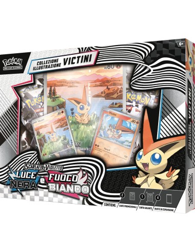 Pokémon Collezione Illustrazione Victini – Carte TCG GAMPK10029 The Pokémon Company | Futurartshop.com
